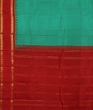 Green Handwoven Kanjivaram Silk Saree T4042404