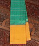 Green Handwoven Kanjivaram Silk Saree T3203691