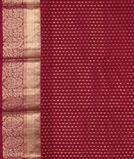 Reddish Pink Handwoven Kanjivaram Silk Saree T3733343