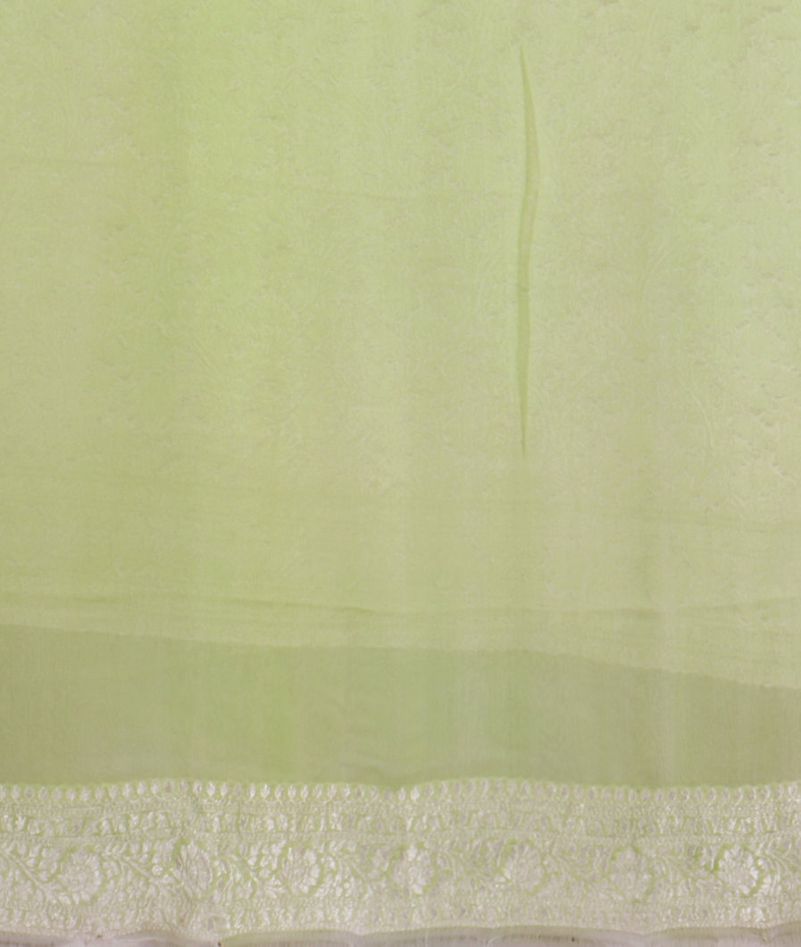 Multicolour Banaras Georgette Silk Saree T3769143