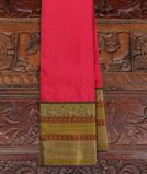 Pinkish Magenta Handwoven Kanjivaram Silk Saree T3018521