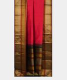 Pinkish Magenta Handwoven Kanjivaram Silk Saree T3018522