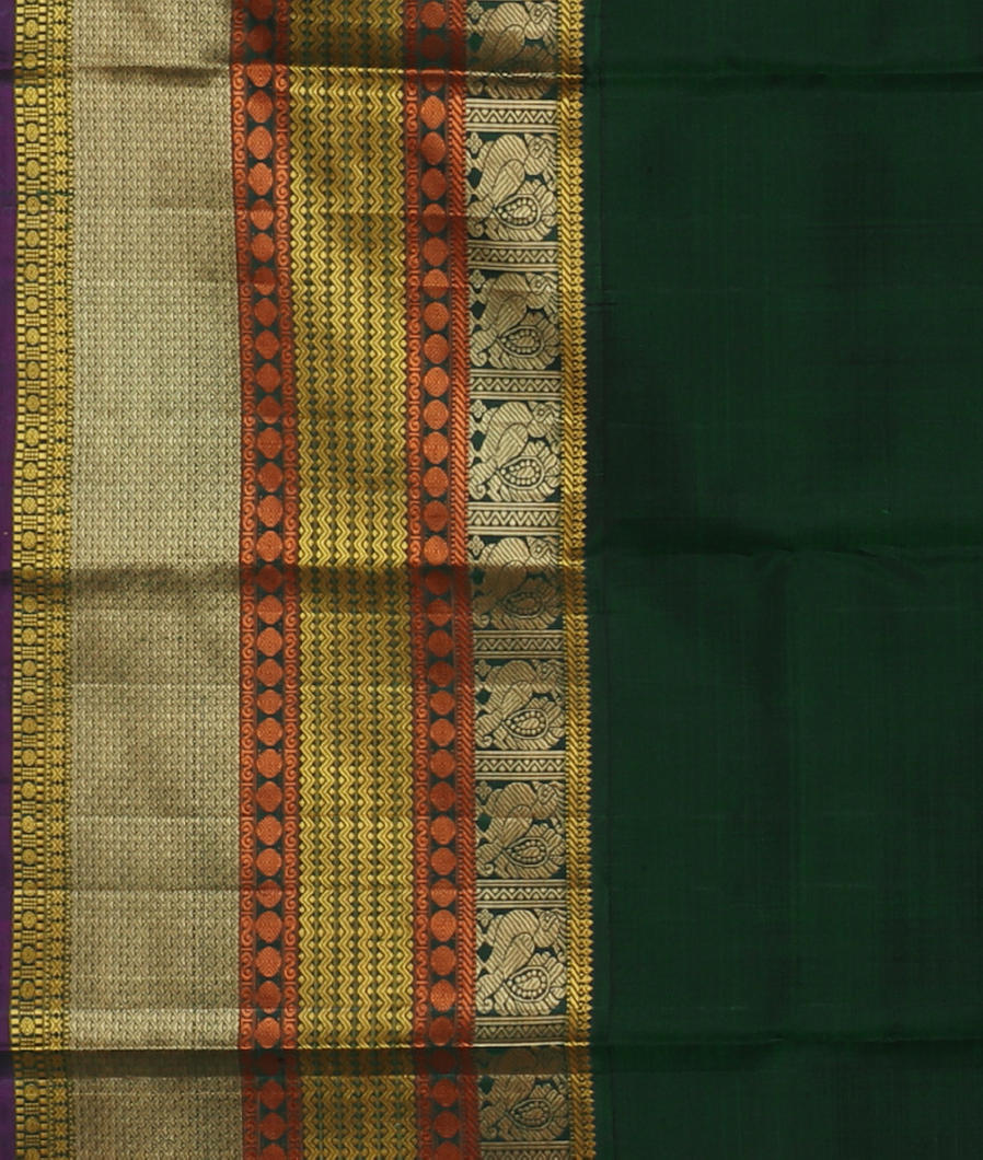 Pinkish Magenta Handwoven Kanjivaram Silk Saree T3018523