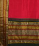 Pinkish Magenta Handwoven Kanjivaram Silk Saree T3018524