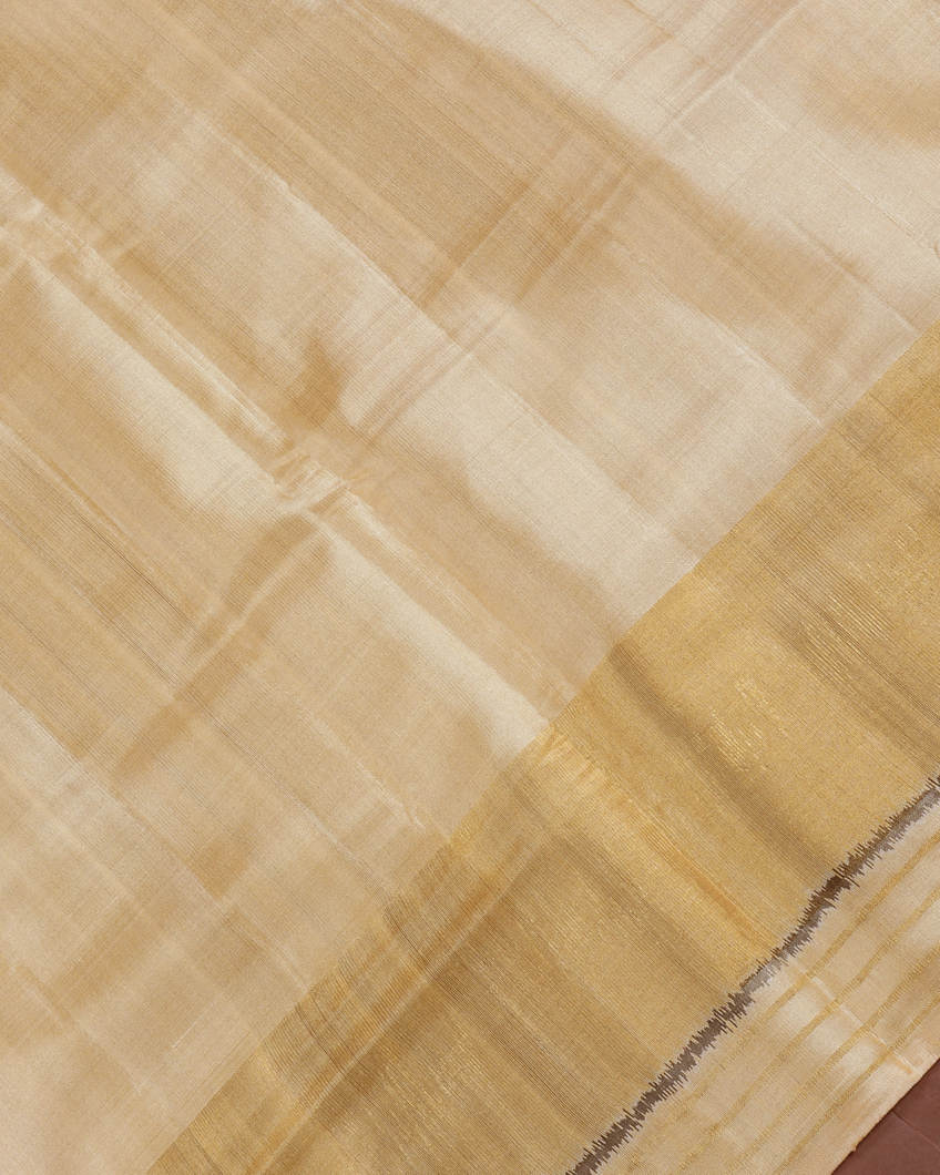 Yellow Patola Silk Saree T4062273