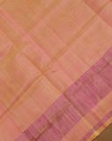 Orangish Pink Patola Silk Saree T4165363