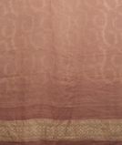 Light Pink Banaras Georgtte Silk Saree T4031383