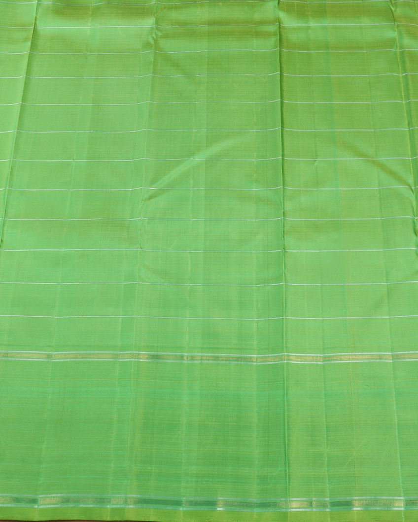 Pink Handwoven Kanjivaram Silk Saree T4186613