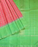 Pink Handwoven Kanjivaram Silk Saree T4186614
