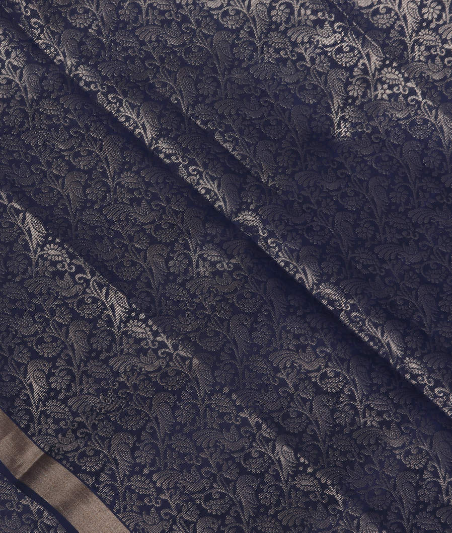 Blue Soft Silk Saree T374455-image