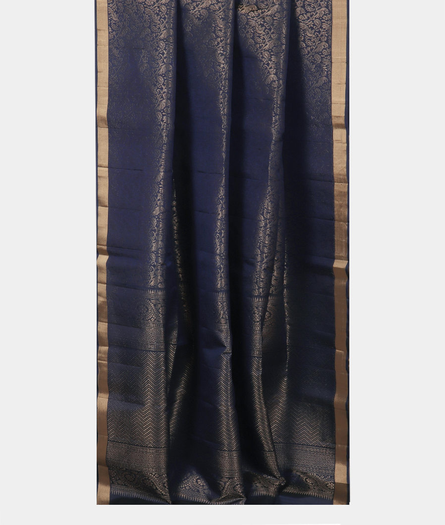 Blue Soft Silk Saree T3744552