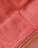 Red Vidarbha Tussar Saree T4243443