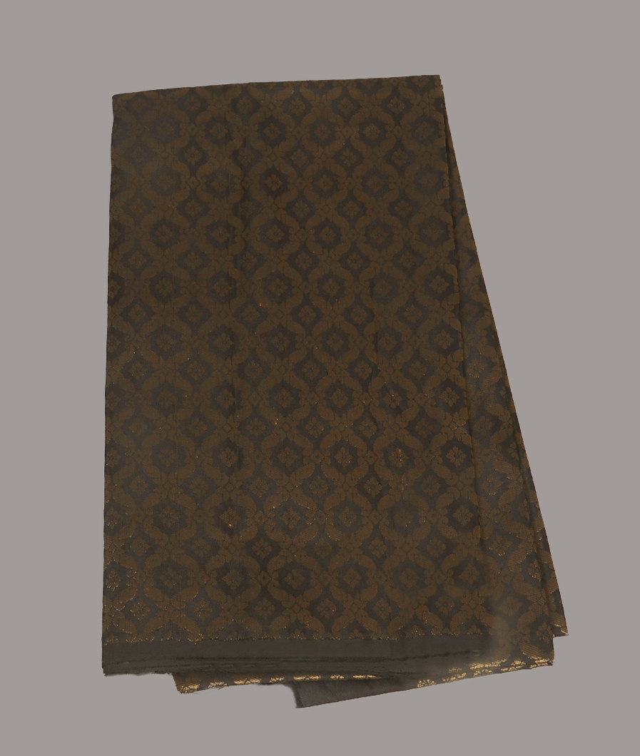 Black Handwoven Kanjivaram Silk Blouse T411770-image