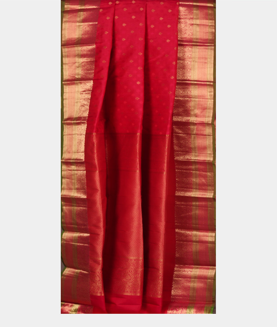 Magenta Soft Silk Saree T4076592