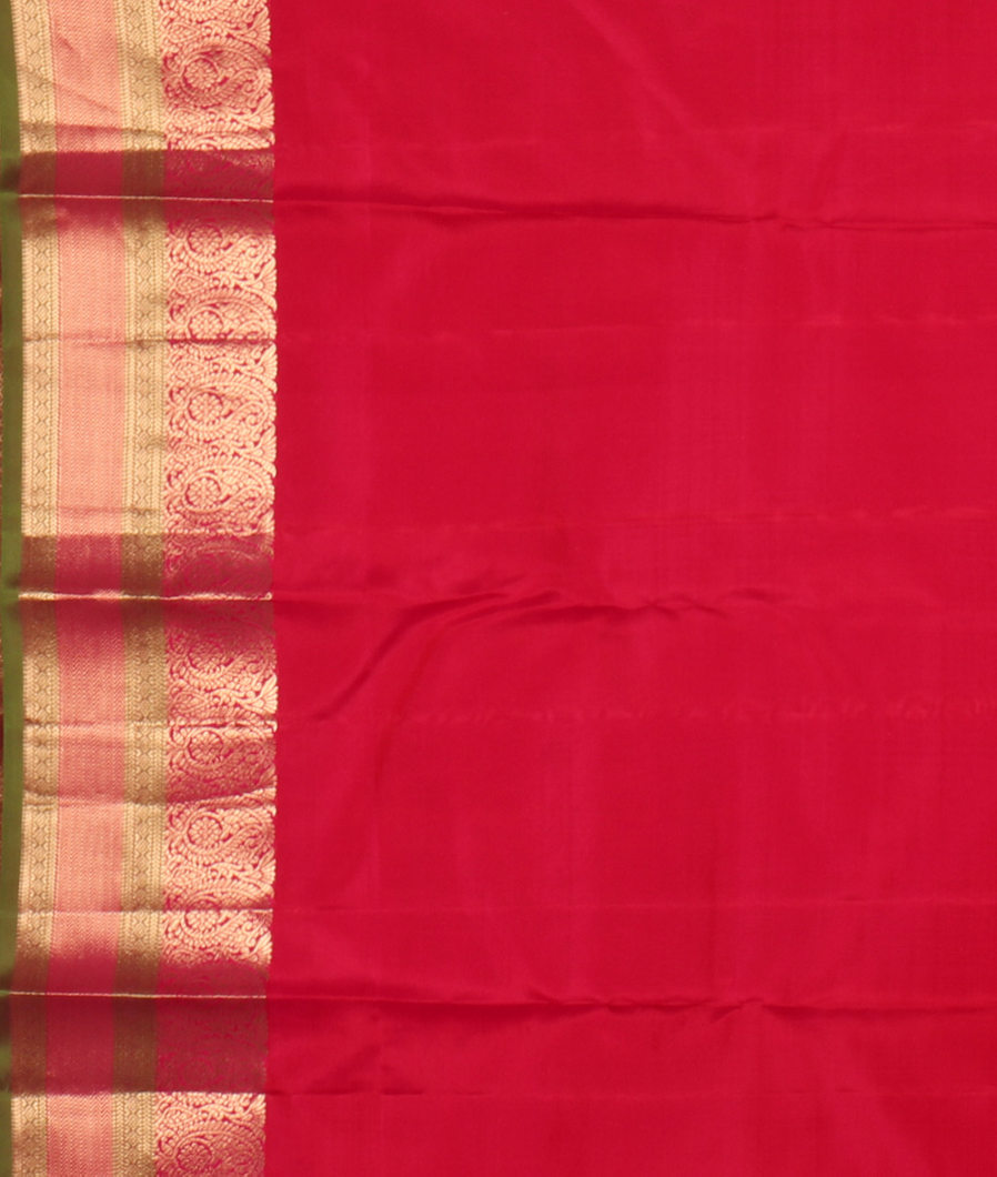 Magenta Soft Silk Saree T4076593