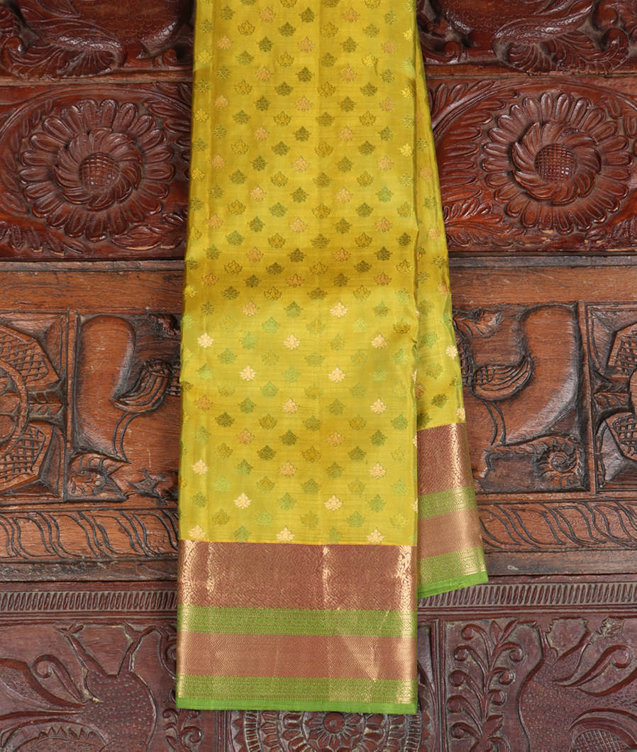 Green Soft Silk Saree T427467-image