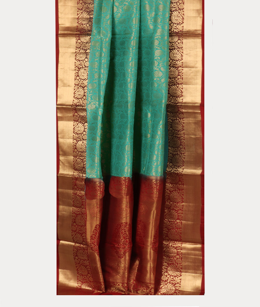 Blue Soft Silk Saree T3766182