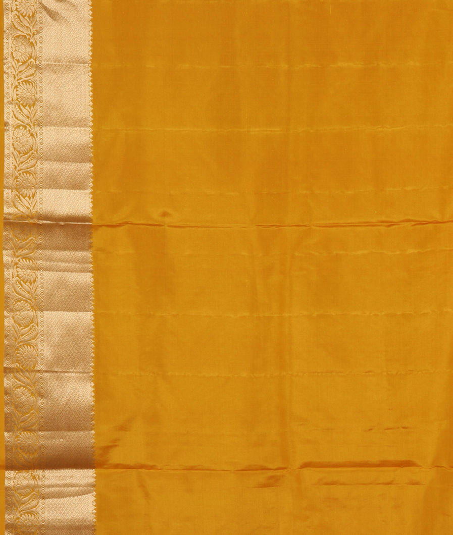 Yellow Soft Silk Saree T4245463