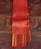 Red Handwoven Kanjivaram Silk Saree T4208291