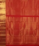 Red Handwoven Kanjivaram Silk Saree T4208294