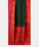 Green Handwoven Kanjivaram Silk Saree T4191622