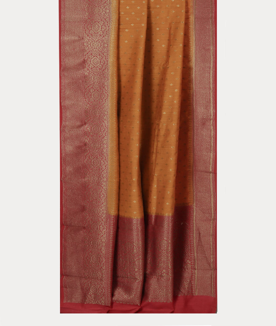 Yellow Banaras Tussar Saree T4246452