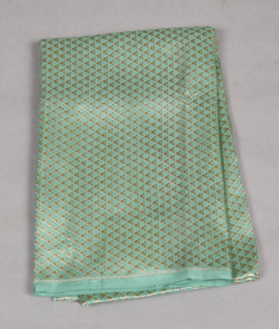 Blue Handwoven Kanjivaram Silk Blouse T428078-image