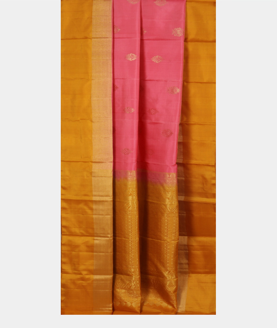 Pink Soft Silk Saree T4211402