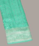 Green Crepe Silk Saree T4243111