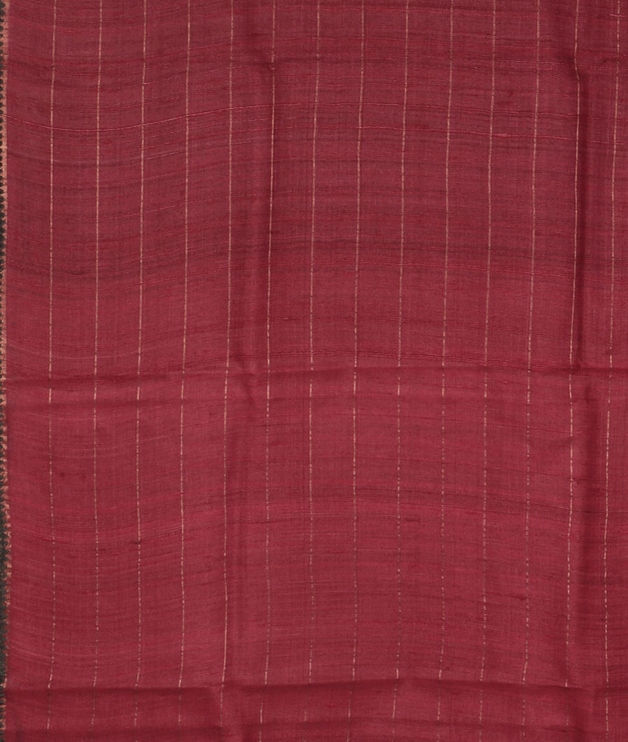 Grey Tussar Printed Saree T3957253