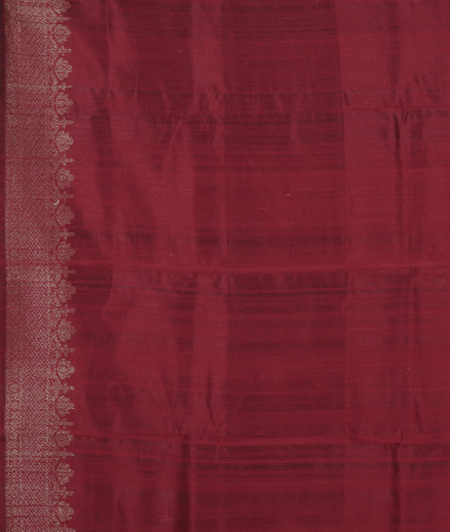 Green Banaras Tussar Saree T4252763