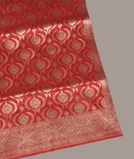 Red Banaras Silk Saree T4252101