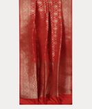 Red Banaras Silk Saree T4252102