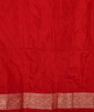 Red Banaras Silk Saree T4252103