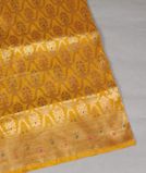 Yellow Banaras Silk Saree T4218381