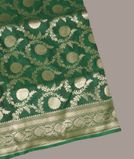 Green Banaras Silk Saree T4252601