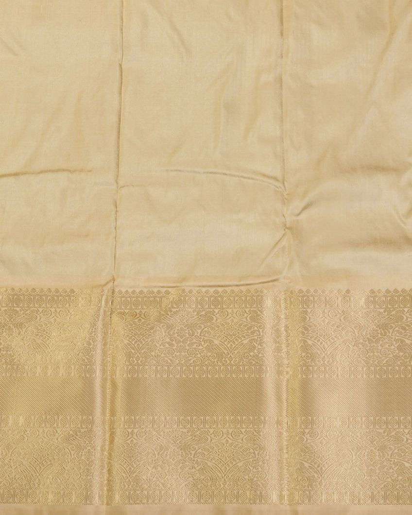 Black Ikat Silk Saree T4183313