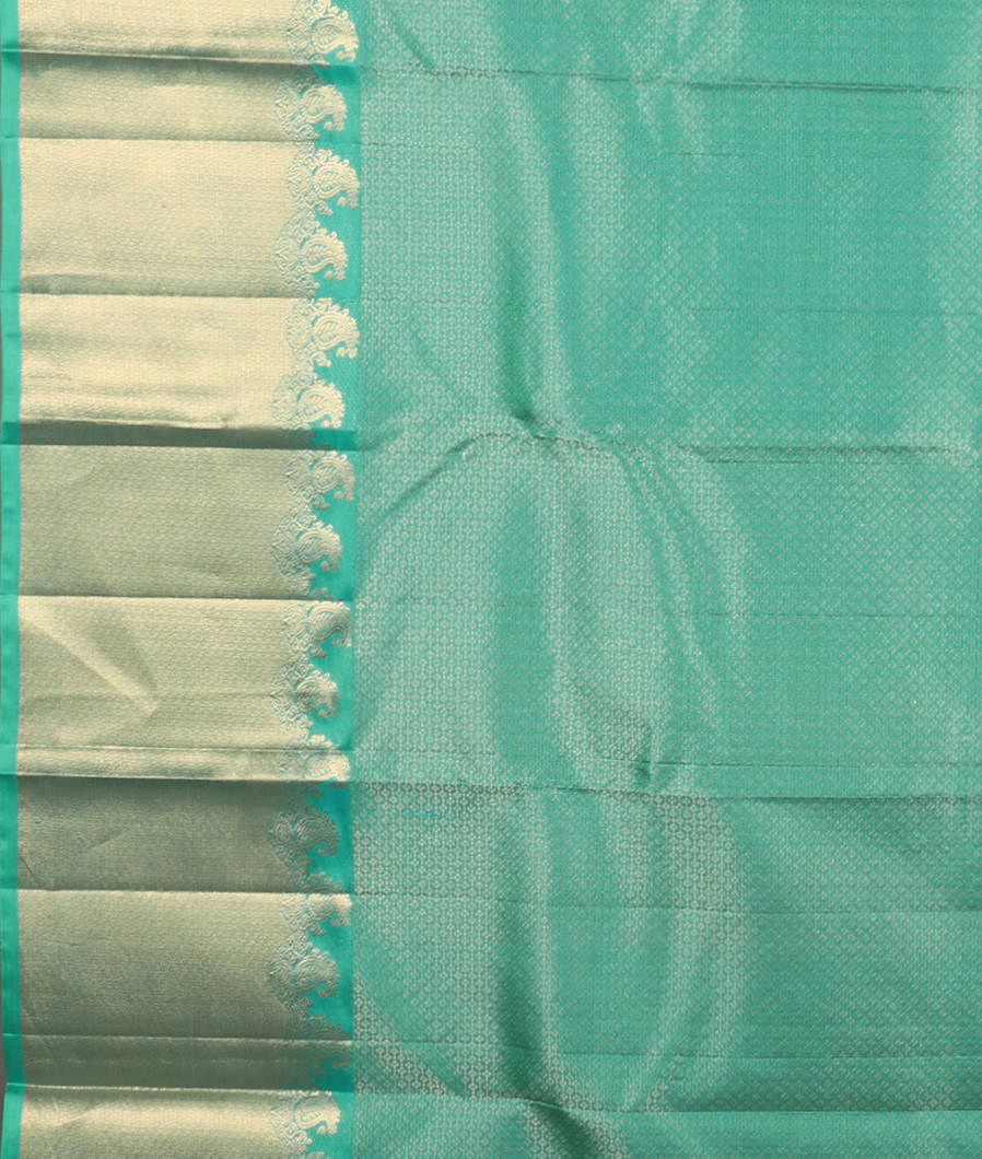 Green Soft Silk Saree T4291103