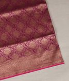 Purple Banaras Silk Saree T4253421