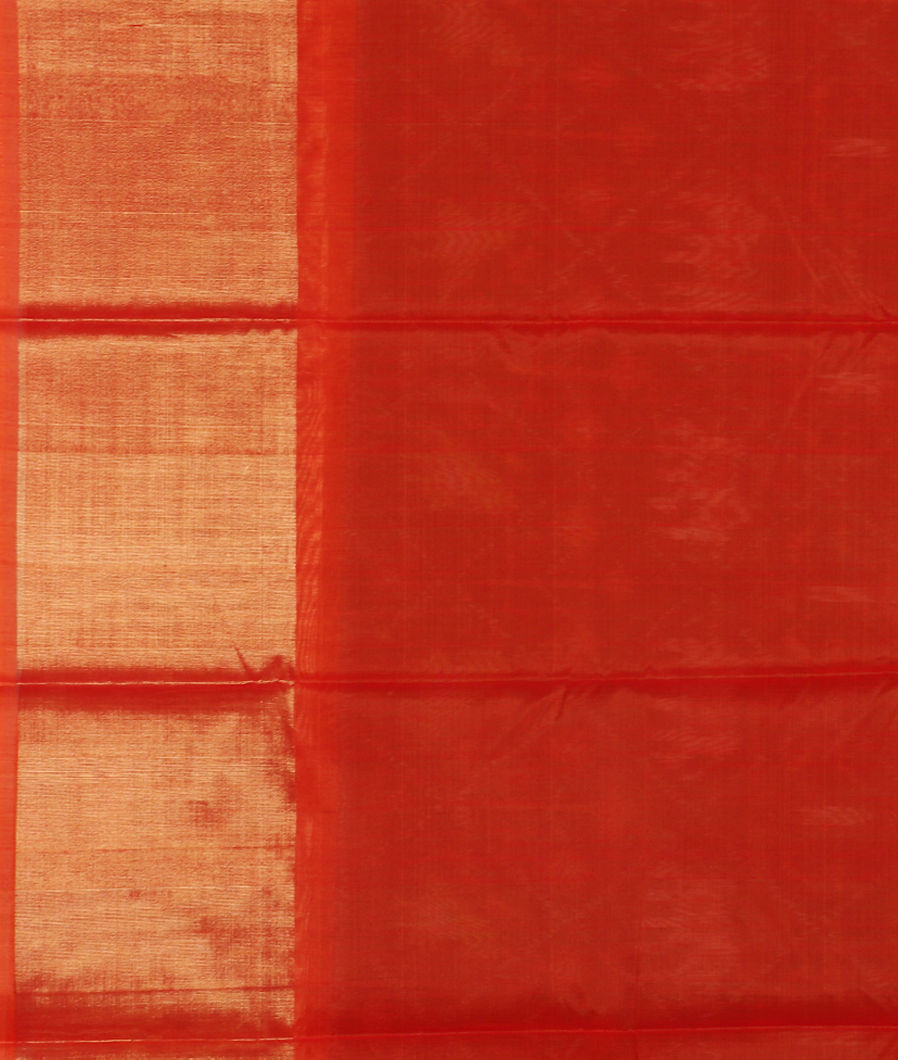 Black Pochampalli Silk Cotton Saree T4289223