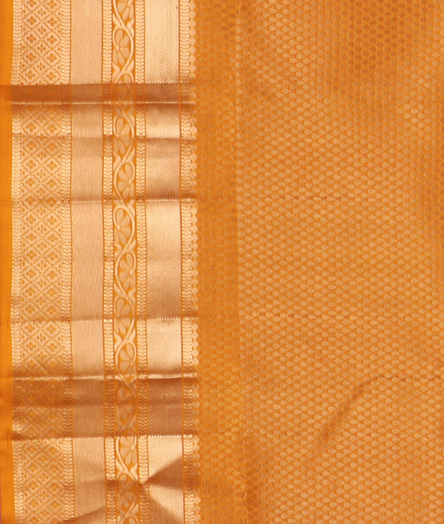 Yellow Soft Silk Saree T4290953