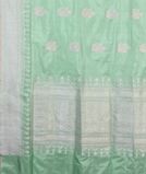 Green Banaras Silk Saree T4273434