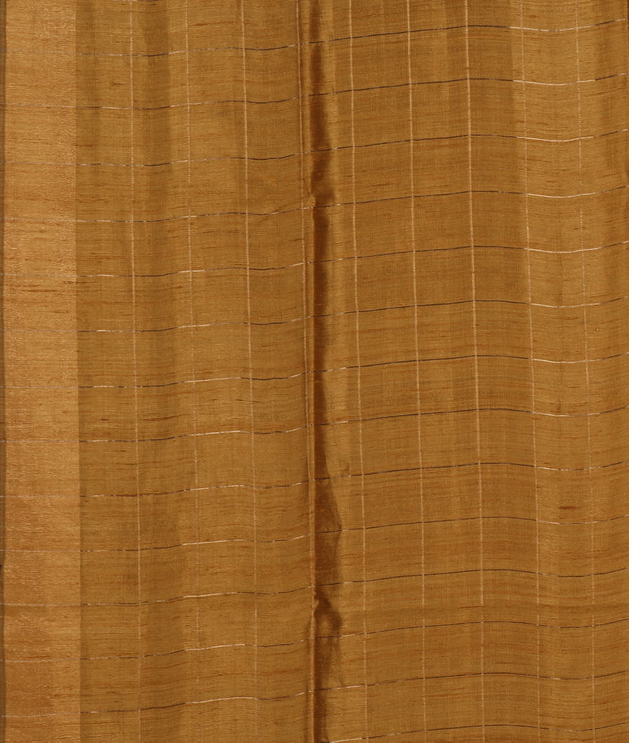 Green Tussar Printed Saree T4184383