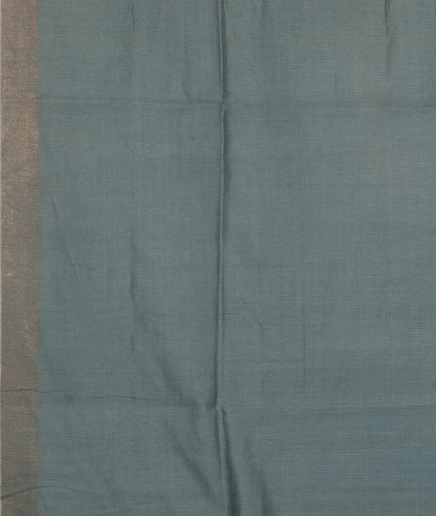 Beige Tussar Printed Saree T4186313