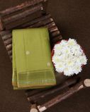 Green Handwoven Kanjivaram Silk Saree T4265201