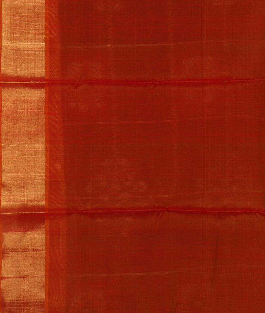 Black Pochampalli Silk Cotton Saree T4288923