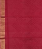 Beige Pochampalli Silk Cotton Saree T4288493