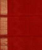 Red Pochampalli Silk Cotton Saree T4288363