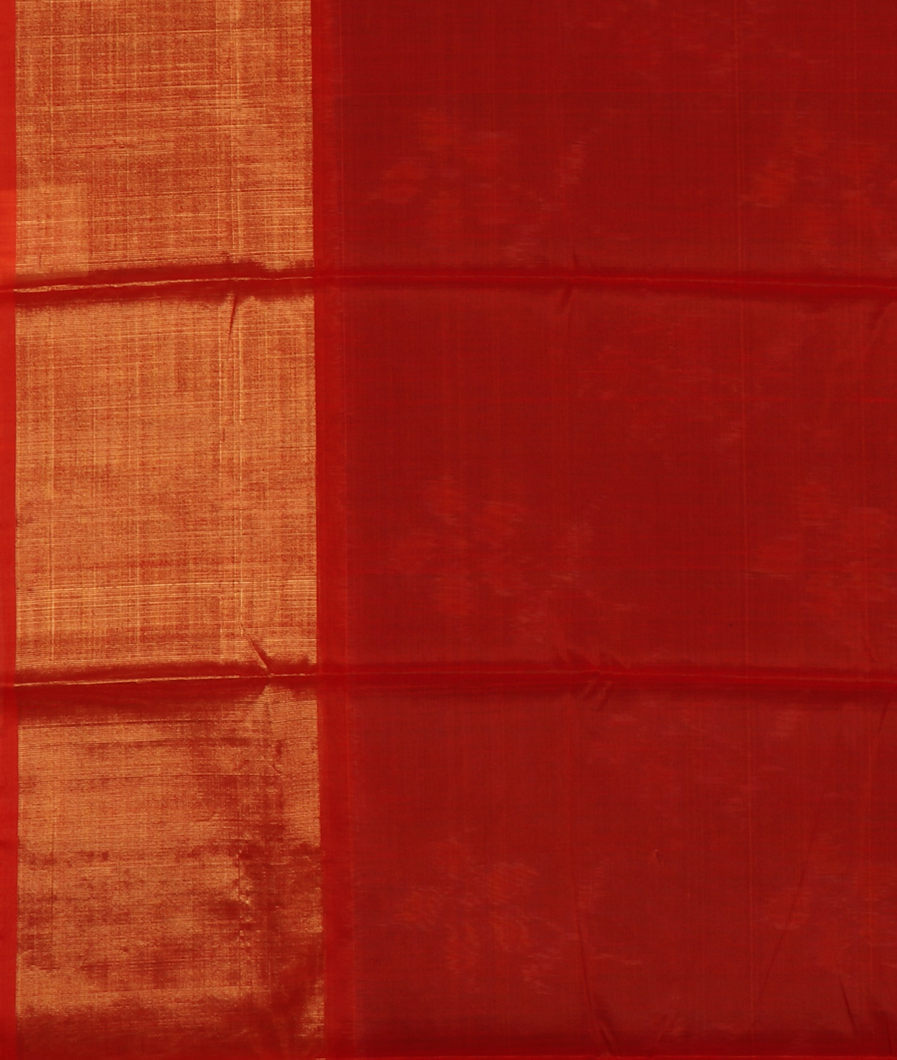 Blue Pochampalli Silk Cotton Saree T4289173