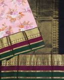 Pink Printed Kanjivaram Silk Saree T4274512